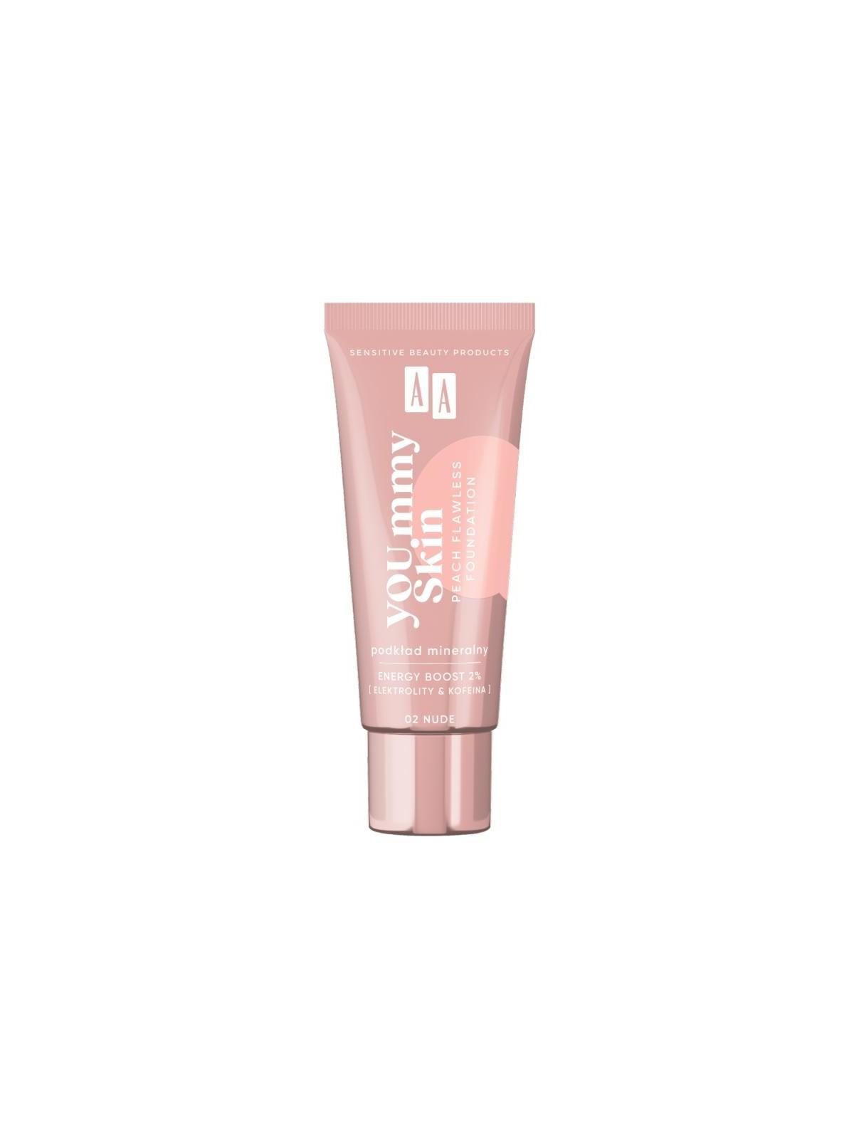 Aa fondotinta yoummy skin peach flawless 02 nude 30 ml