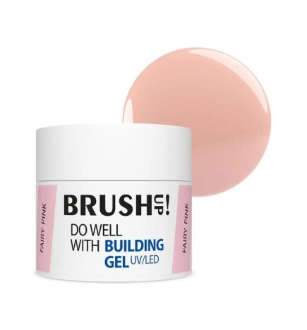Brushup do well with building fairy - gel per unghie rosa da 12 g