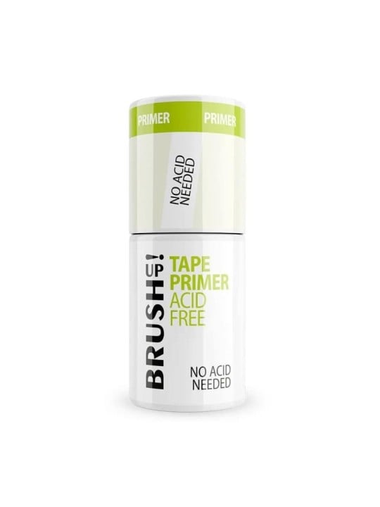 Brushup primer per unghie tape primer senza acidi, senza acidi, 6 ml