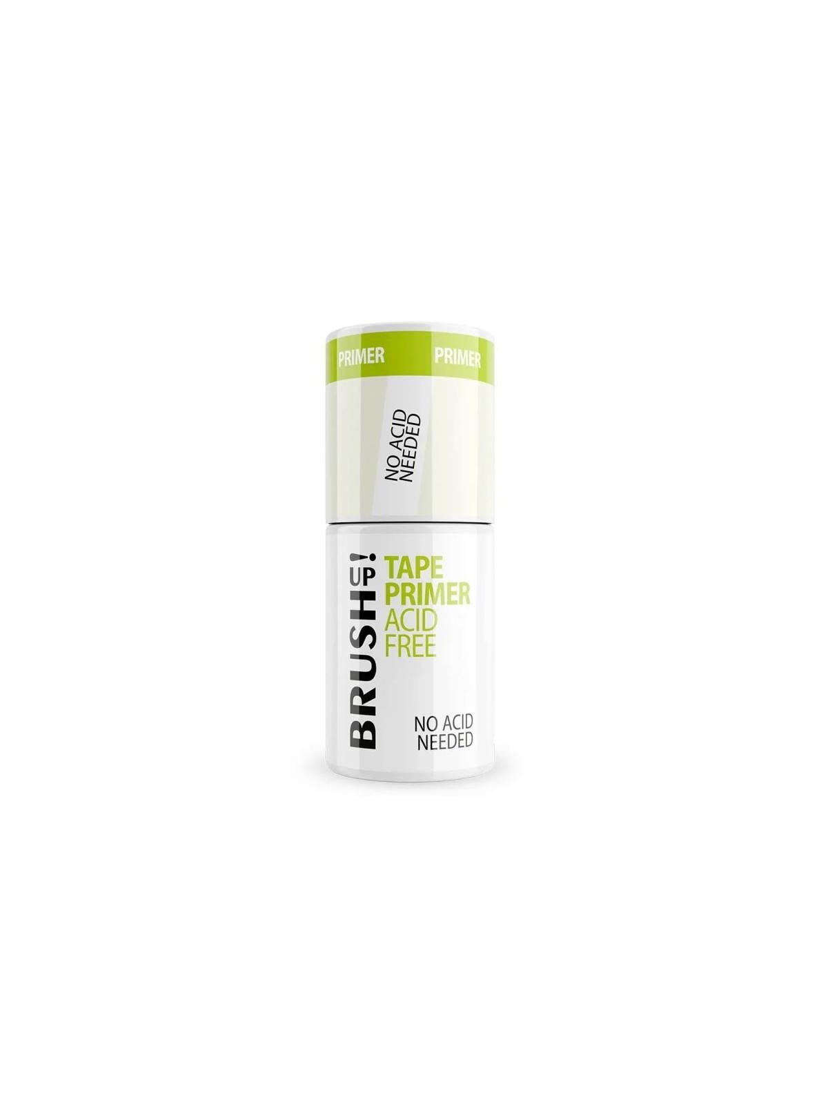 Brushup primer per unghie tape primer senza acidi, senza acidi, 6 ml