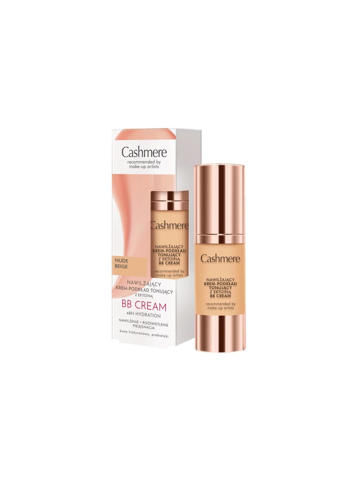 Cashmere cashmere bb fondotinta crema idratante colorata con ectoina nude beige 30 ml