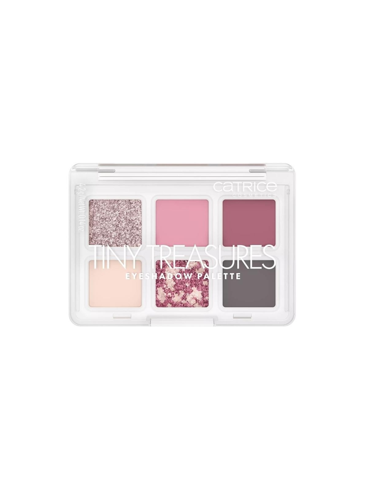 Catrice tiny treasures palette di ombretti 020 wild berry 4,2 g