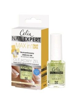 Celia nail expert max in 1 nail spa gel olio concentrato per unghie e cuticole 10 ml