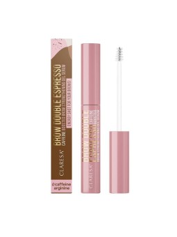 Claresa siero gel rinforzante per sopracciglia brow double espresso 6 g