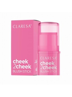 Claresa cheek 2 cheek blush stick 01 rosa caramello 5,5 g