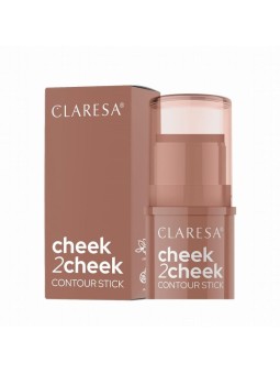 Claresa cheek 2 cheek contour stick bronzer stick 01 neutro 5,5 g