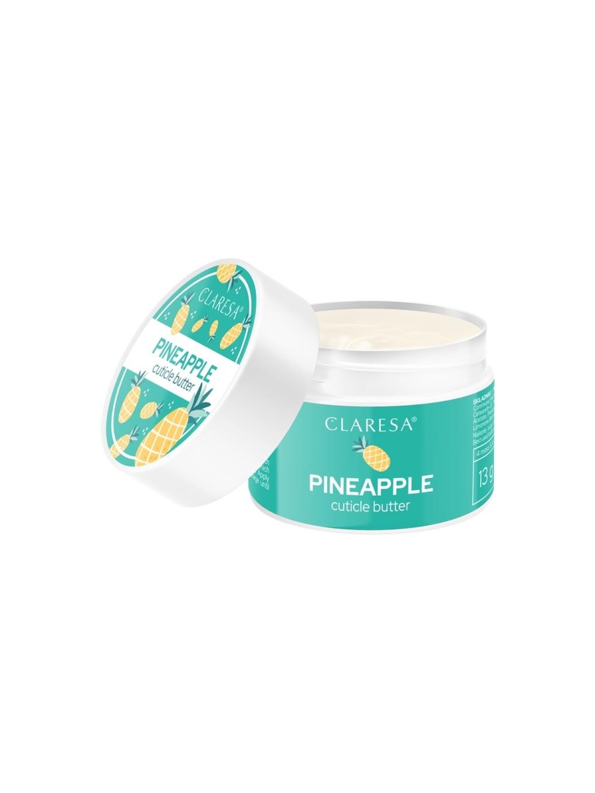 Claresa burro per cuticole all'ananas 13 g