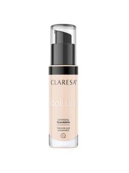 Claresa fondotinta illuminante viso doll up 03 light medium 34g