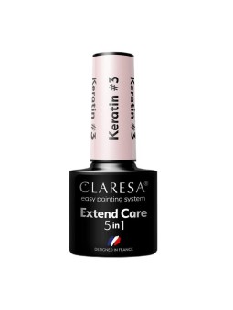 Claresa extend care 5in1 base coat alla cheratina per smalto ibrido 3,5 g