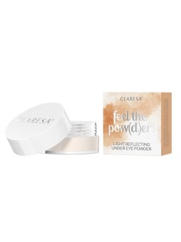Claresa feel the powder cipria illuminante in polvere libera 02 beige 6 g