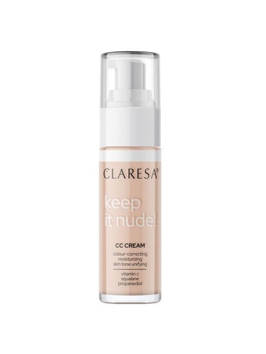 Claresa keep in nude cc cream 102 caldo medio 33 g