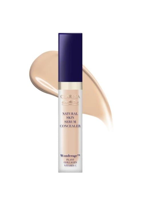 Claresa natural skin serum concealer siero correttore dal finish naturale 1w light warm 7ml