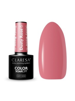 Claresa smalto ibrido soak off uv/led dusty rose 006 5 g
