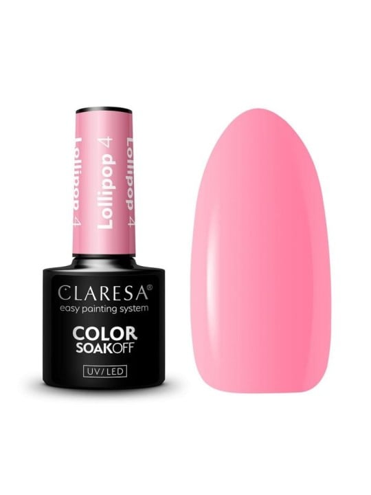 Claresa smalto ibrido soak off uv/led lollipop 04 5g