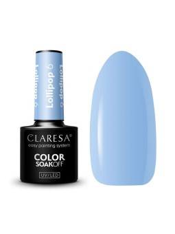 Claresa smalto ibrido soak off uv/led lollipop 06 5g
