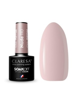 Claresa smalto ibrido soak off uv/led nude 110 5g