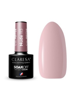 Claresa smalto ibrido soak off uv/led nude 113 5g