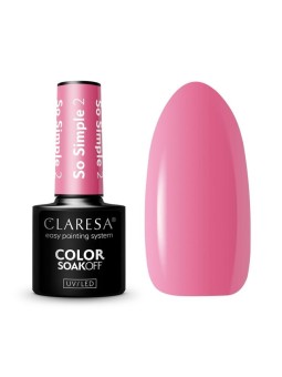 Claresa smalto ibrido soak off uv/led 2 so simple 5g