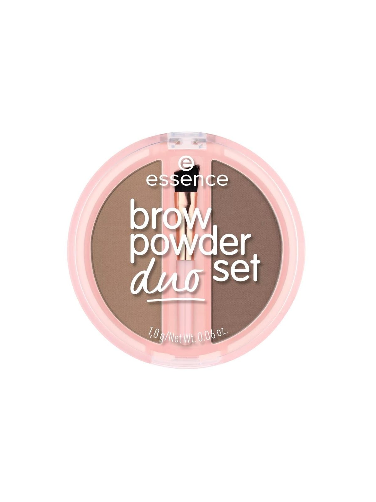Essence brow powder duo set polvere per sopracciglia 01 light 1,8 g