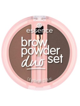 Essence brow powder duo set polvere per sopracciglia 02 media 1,8 g