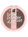 Essence brow powder duo set polvere per sopracciglia 02 media 1,8 g