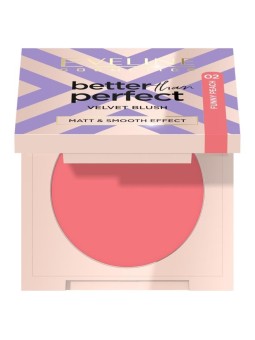 Eveline fard compatto better than perfect velvet blush 02
