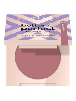 Eveline fard compatto better than perfect velvet blush 03