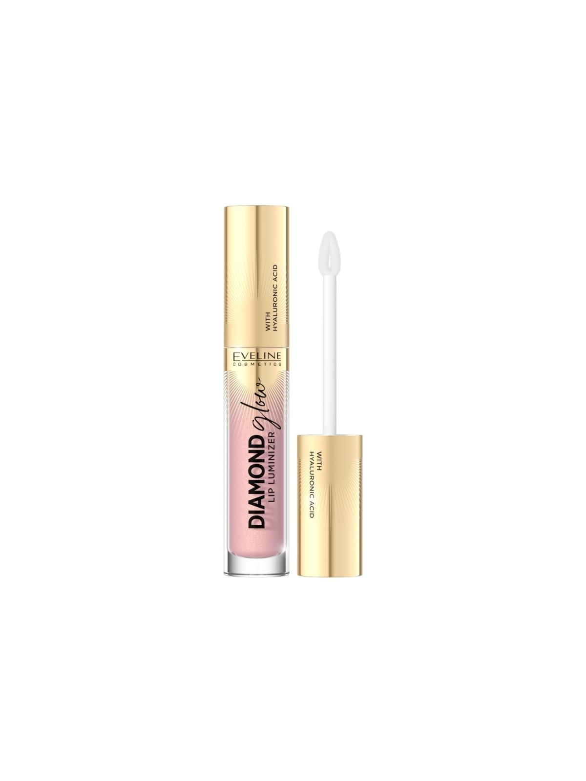 Eveline lucidalabbra diamond glow lip luminizer 03 caramel ice cream 4,5 ml