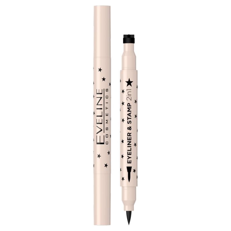 Eveline eyeliner e pennarello 2 in 1 02 star