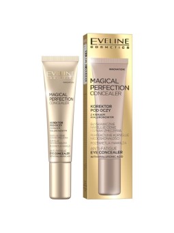 Eveline correttore occhi magical perfection concealer che elimina occhiaie e segni di stanchezza 02 medium 15ml