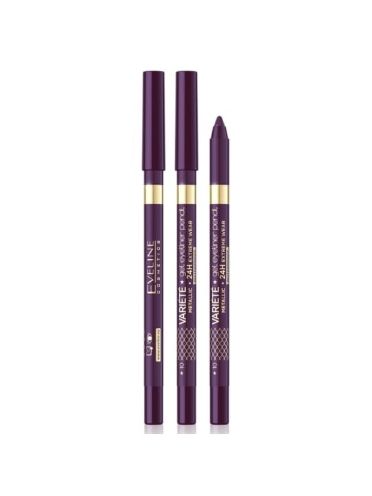 Eveline eyeliner in gel metallizzato variete 10