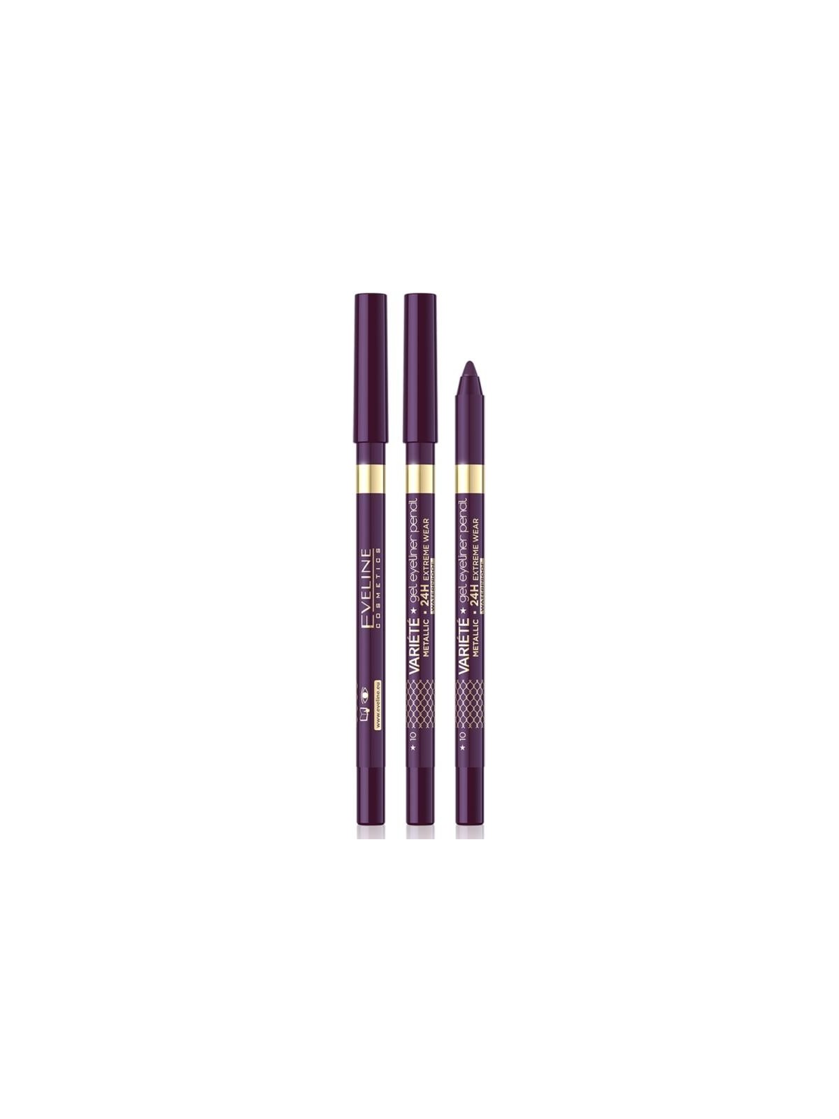 Eveline eyeliner in gel metallizzato variete 10