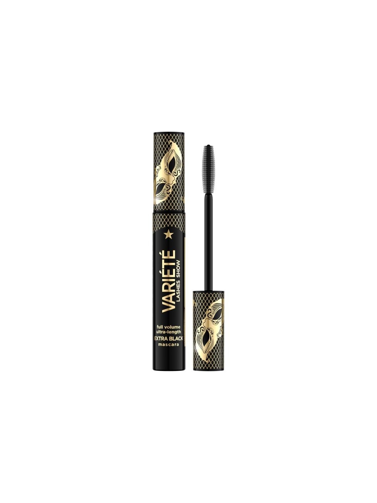 Eveline mascara variete volumizzante e allungante extreme black 10ml