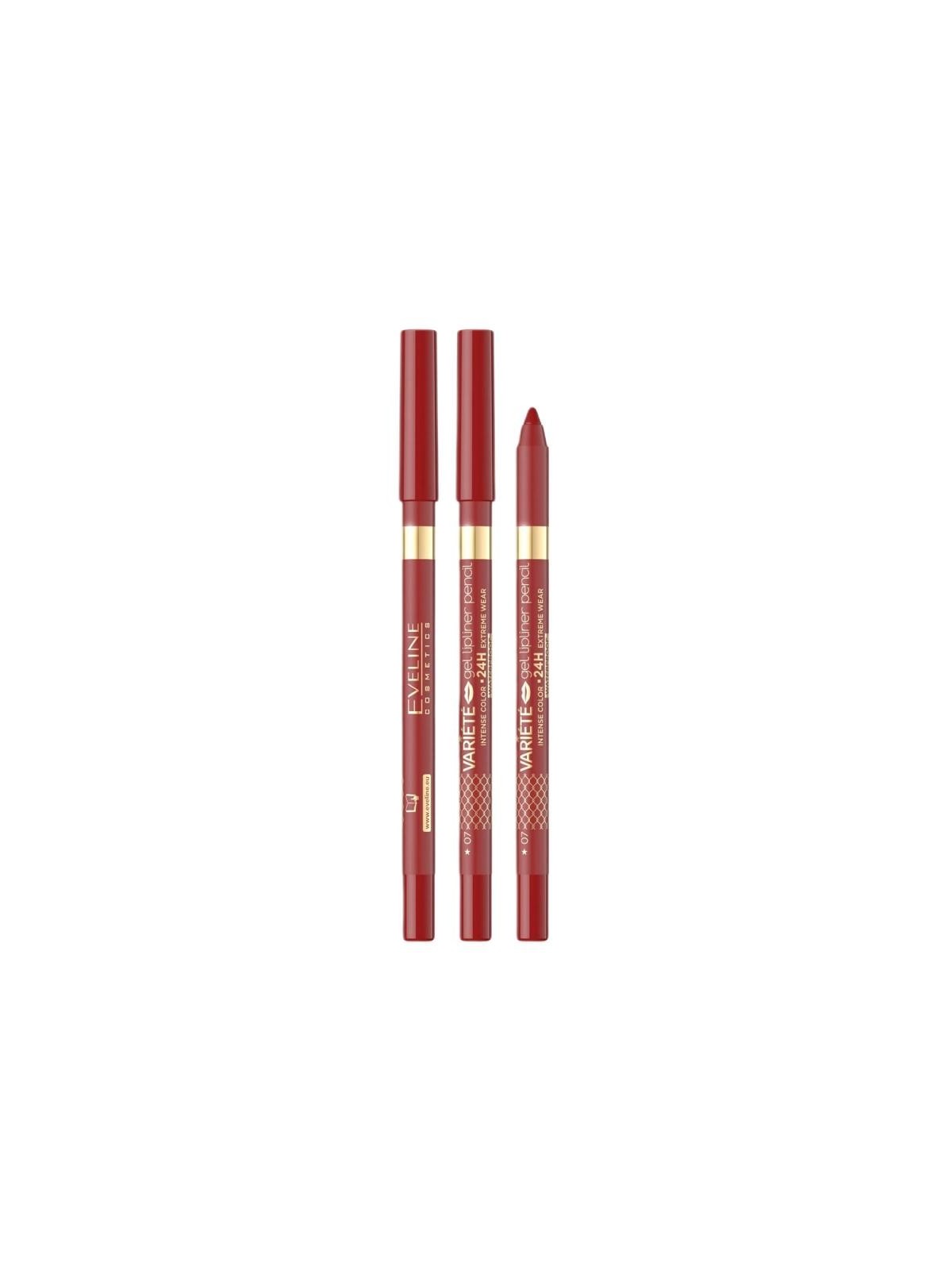 Eveline variete gel eyeliner rosso classico