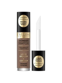 Eveline wonder match terra abbronzante liquida 02 4,5 ml