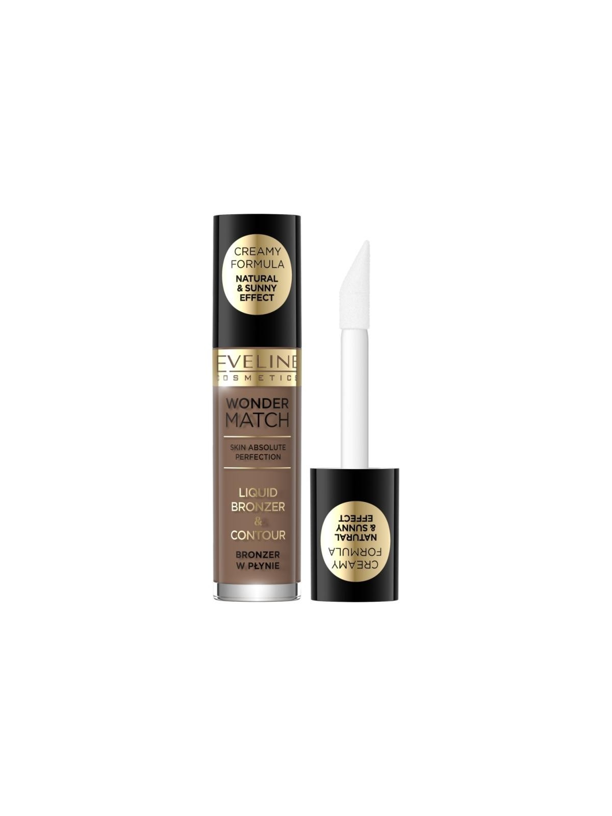 Eveline wonder match terra abbronzante liquida 02 4,5 ml