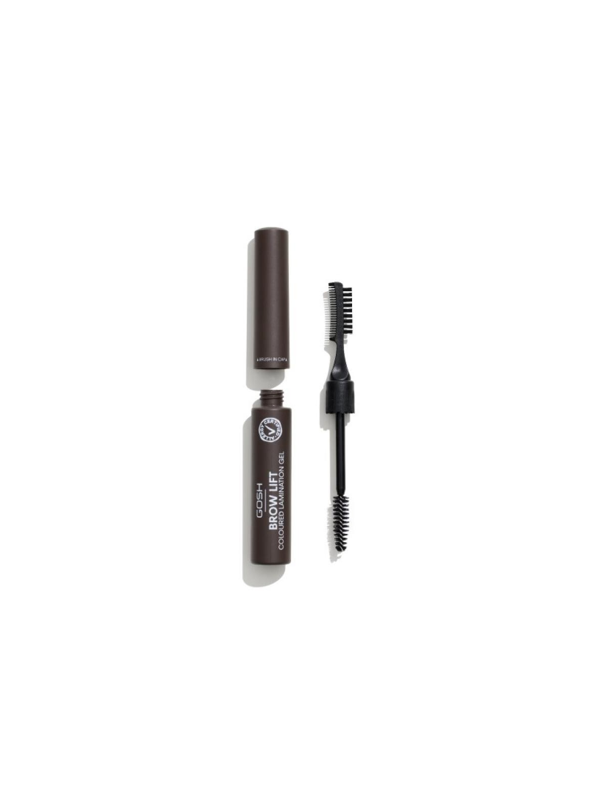 Gosh gel per laminazione sopracciglia lift 002 marrone scuro 6 ml