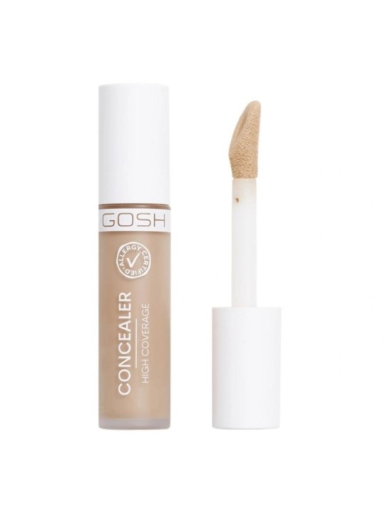Gosh correttore high coverage correttore coprente forte con applicatore 004 naturale 6ml Gosh www.essenzetotalstyle.com 