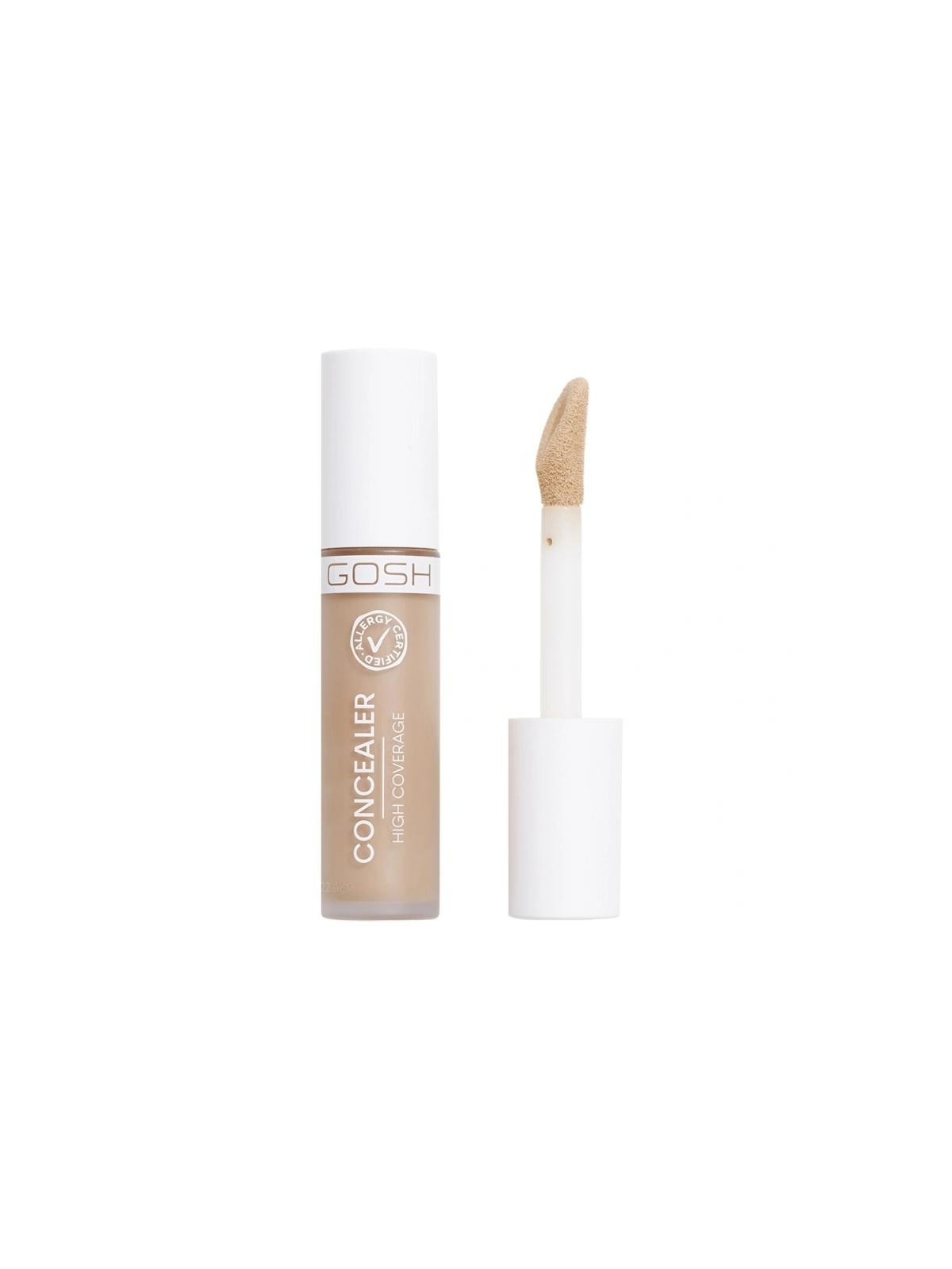 Gosh correttore high coverage correttore coprente forte con applicatore 004 naturale 6ml Gosh www.essenzetotalstyle.com 