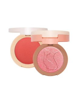 J.cat beauty 2 in 1 piece of cake blush + illuminante blush e illuminante 105 one in a melon! 12,1 g