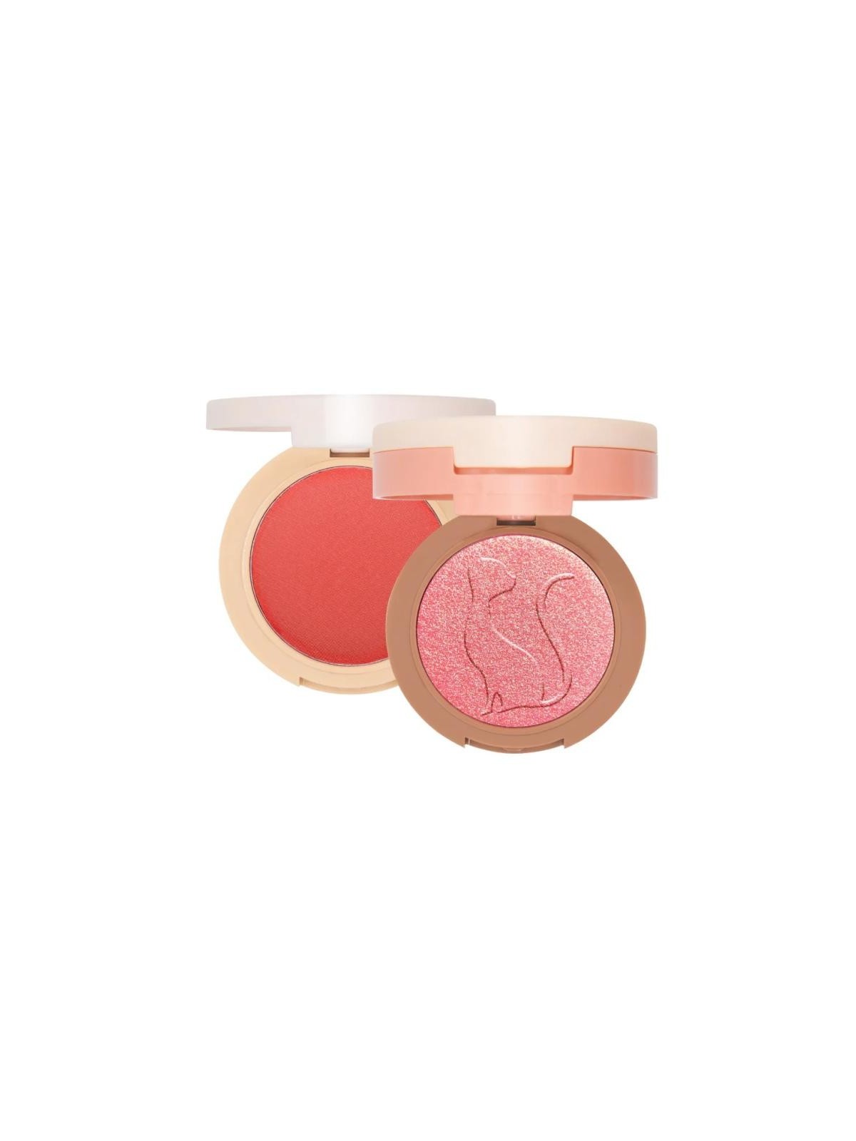 J.cat beauty 2 in 1 piece of cake blush + illuminante blush e illuminante 105 one in a melon! 12,1 g