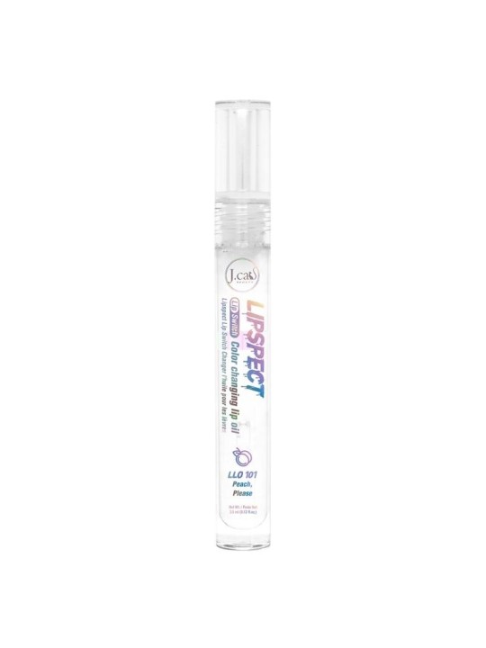 J.cat beauty lipspect lip switch olio per labbra che cambia colore lipspect 101 pesca, please 3,5 ml