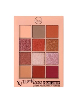 J.cat beauty palette di ombretti x-treme access pocket shadow 101 red carpet premiere 10 g