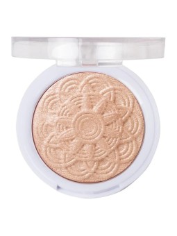 J.cat beauty you glow girl baked highlighter illuminante cotto per viso e corpo 105 moon light 8,5 g