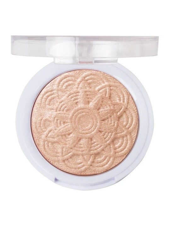 J.cat beauty you glow girl baked highlighter illuminante cotto per viso e corpo 105 moon light 8,5 g