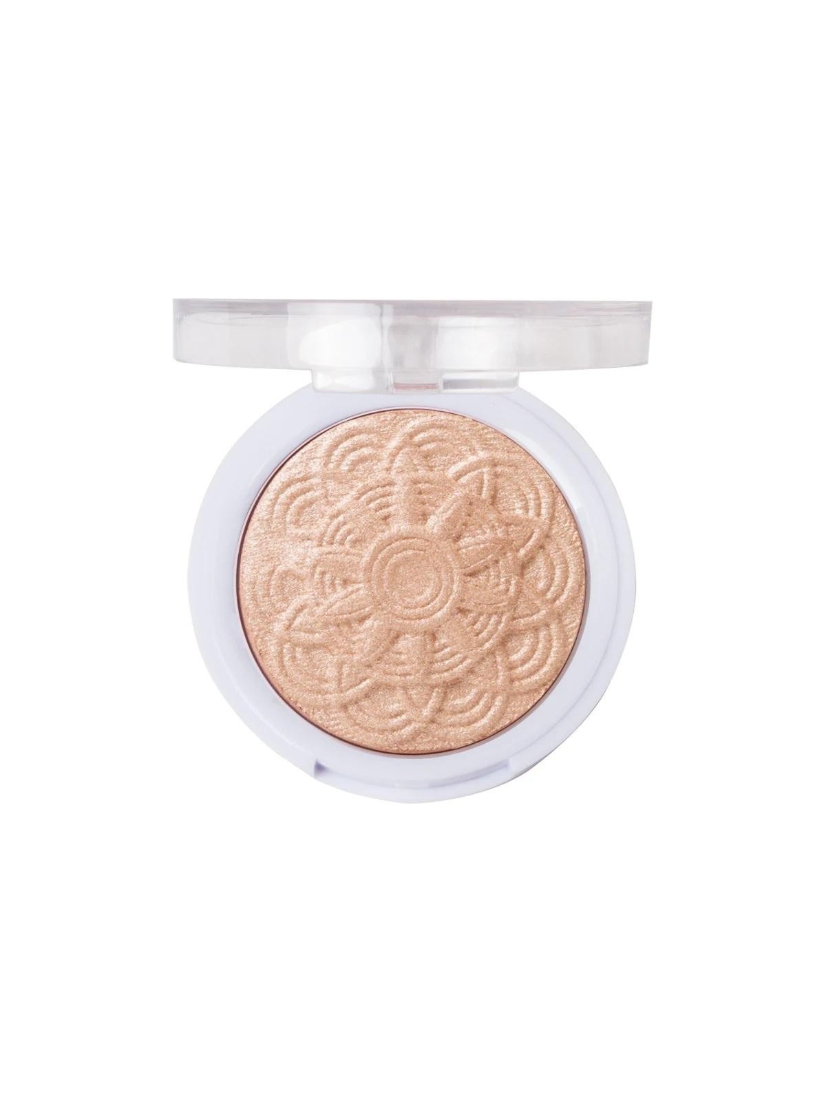 J.cat beauty you glow girl baked highlighter illuminante cotto per viso e corpo 105 moon light 8,5 g