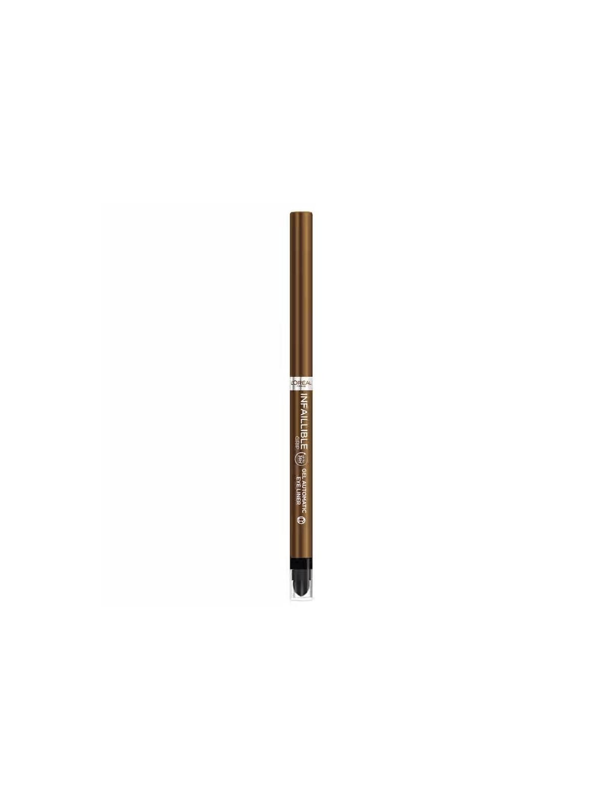L'oreal infallible grip gel eyeliner automatico 12 espresso bronzato 1,2 g