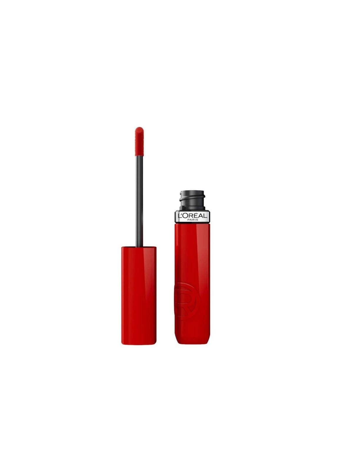 L'oreal rossetto infaillible laque resistance 415 red bisou 4.3ml