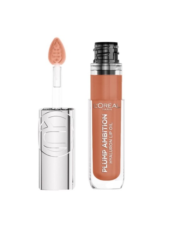 L'oreal plump ambition hyaluron lip oil olio labbra con acido ialuronico 641 latte glace 5 ml