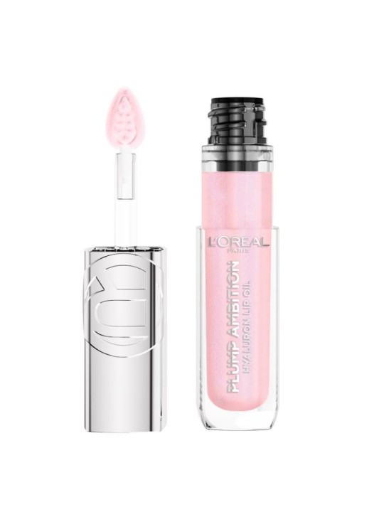 L'oreal plump ambition olio labbra all'acido ialuronico 101 crystal clear 5 ml